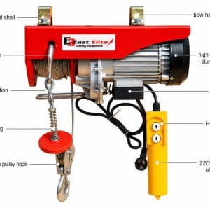 Hoist Electric Cable Hoist 220v 1000Kg